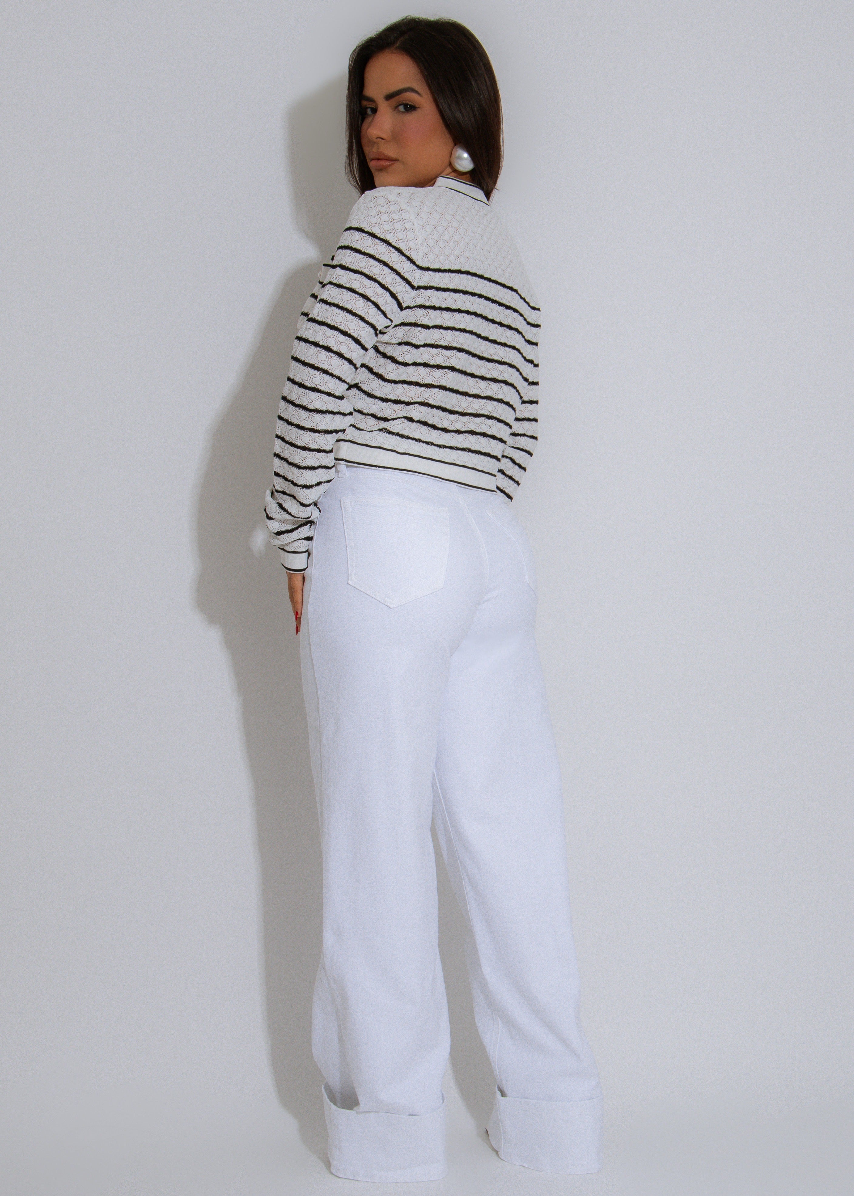 Fresh Frame Jeans White