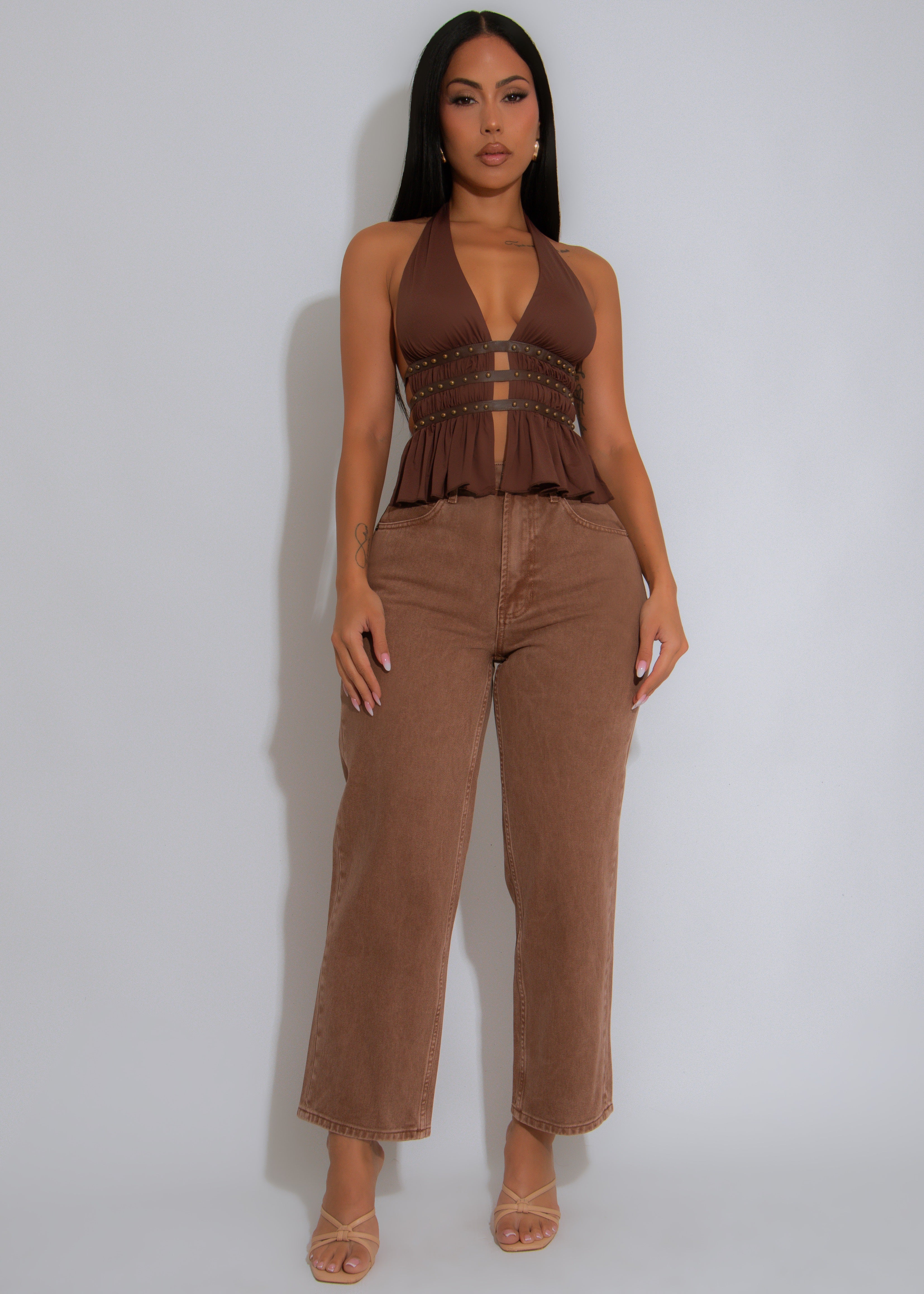 Urban Edge Jeans Brown