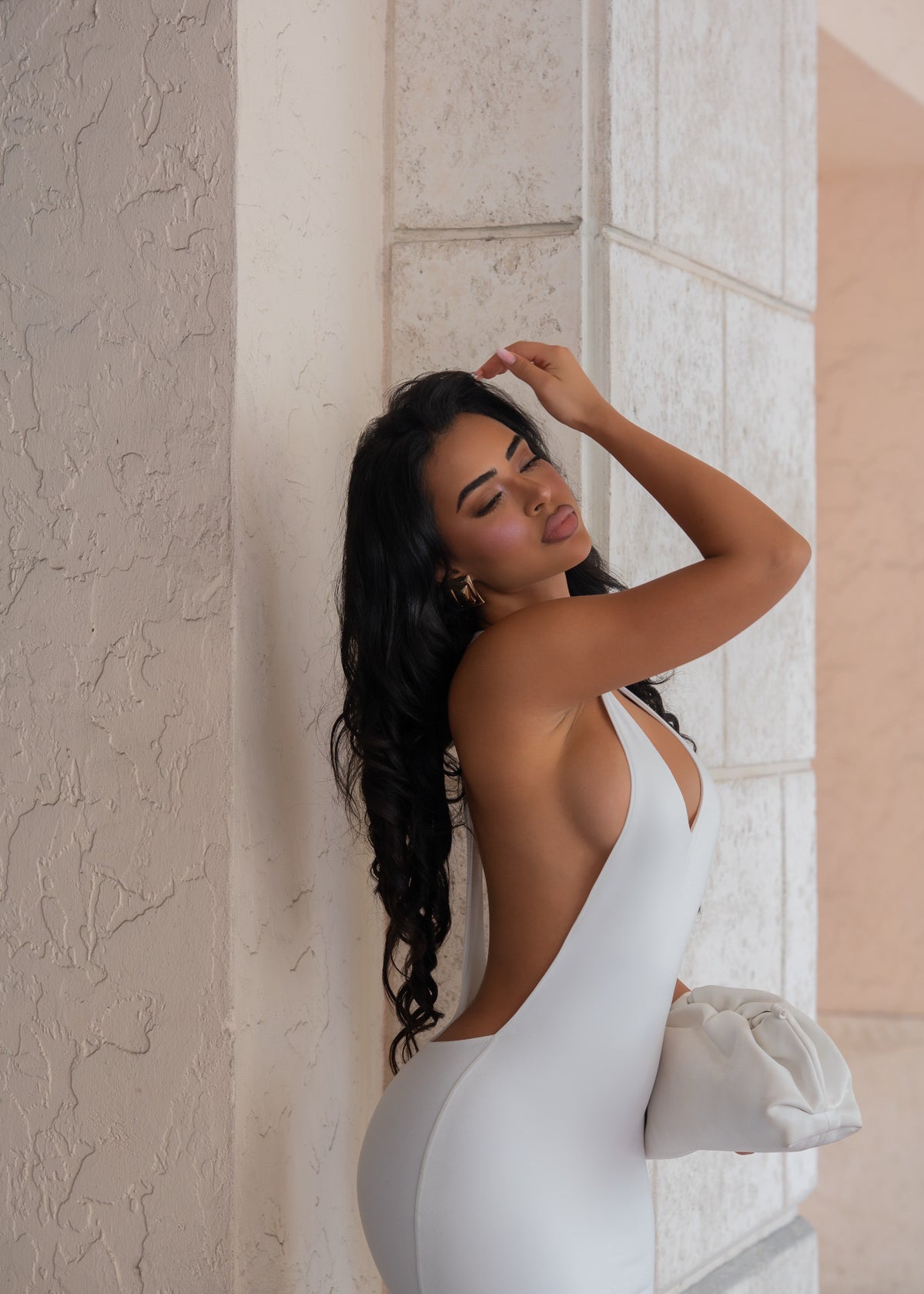 Naked Intentions Maxi Dress White