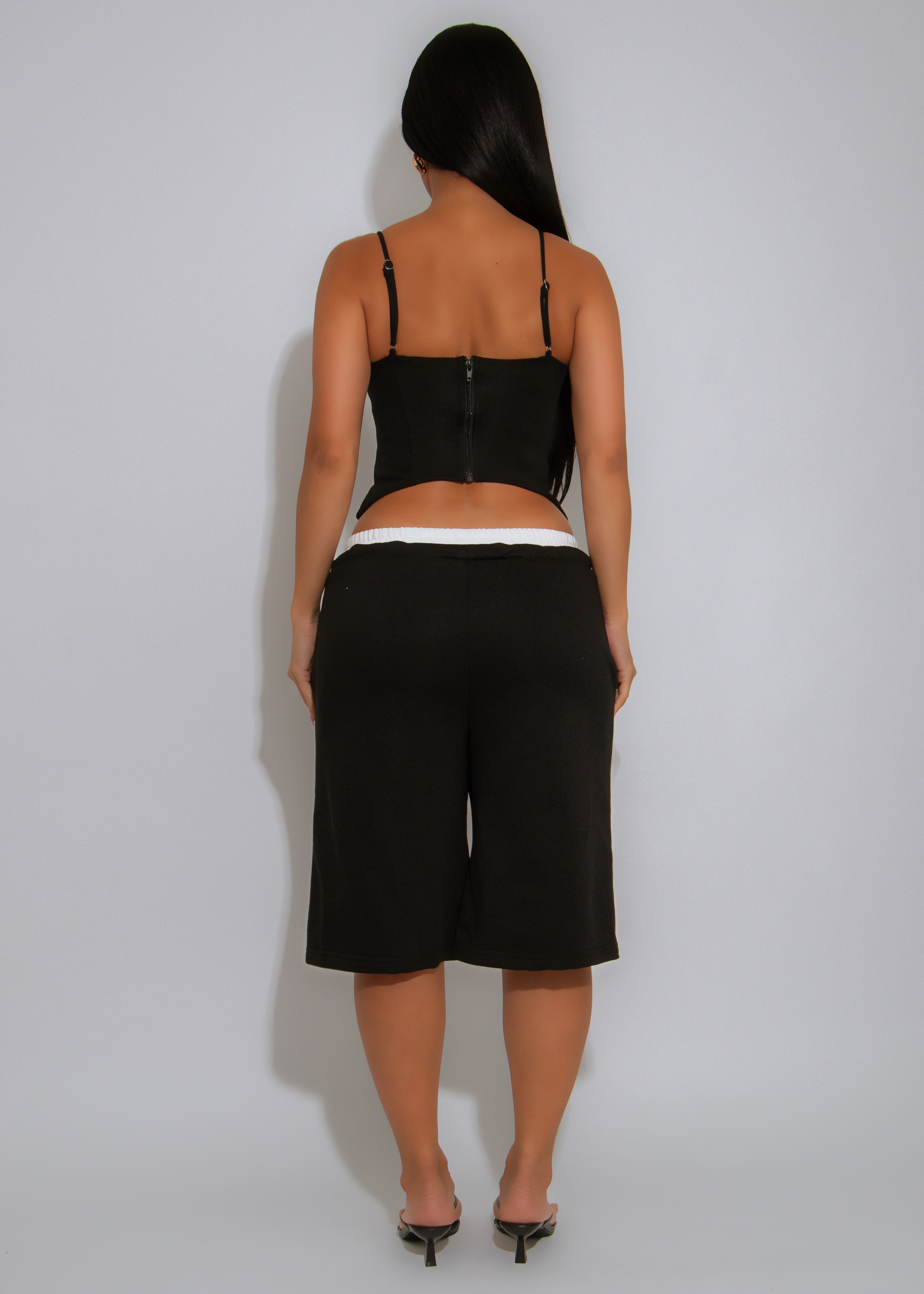 Heat Check Short Set Black