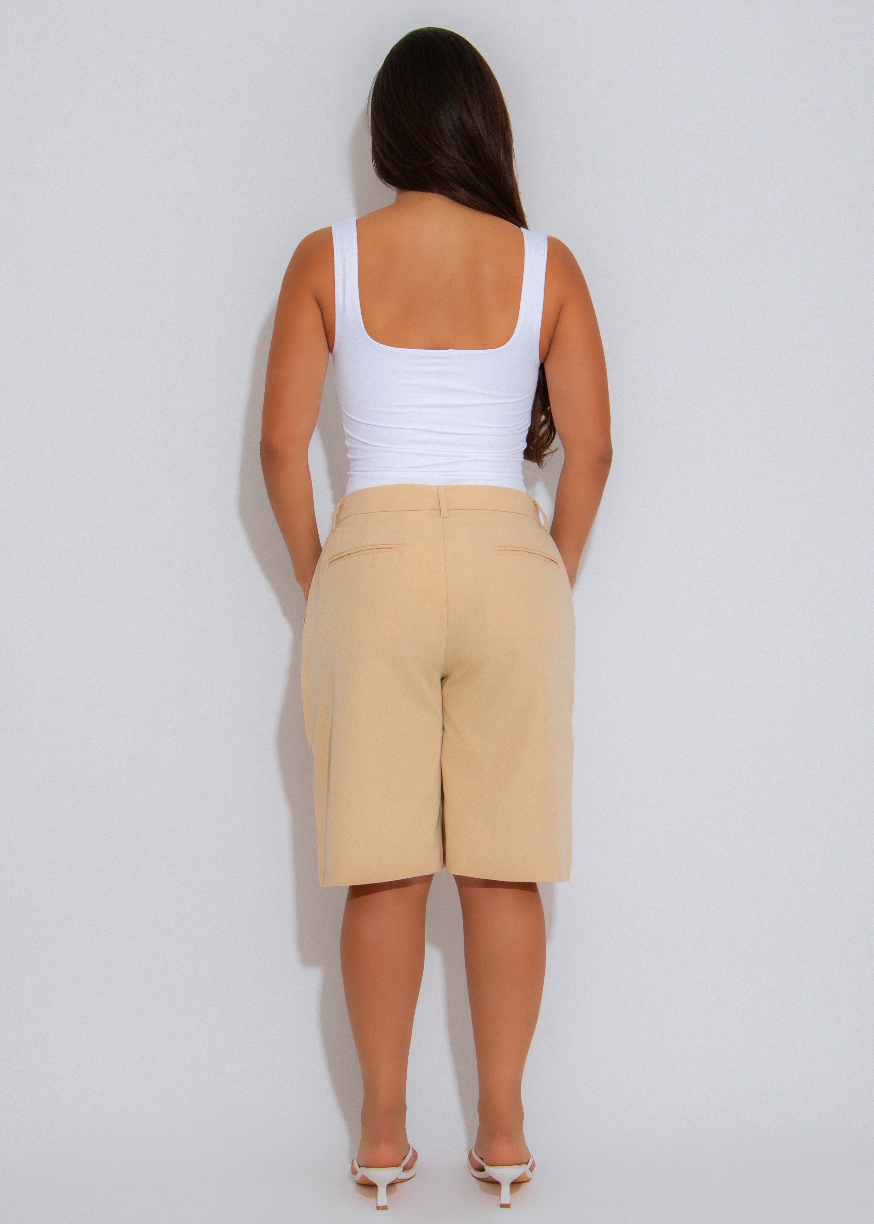 Polished Ease Capri Nude