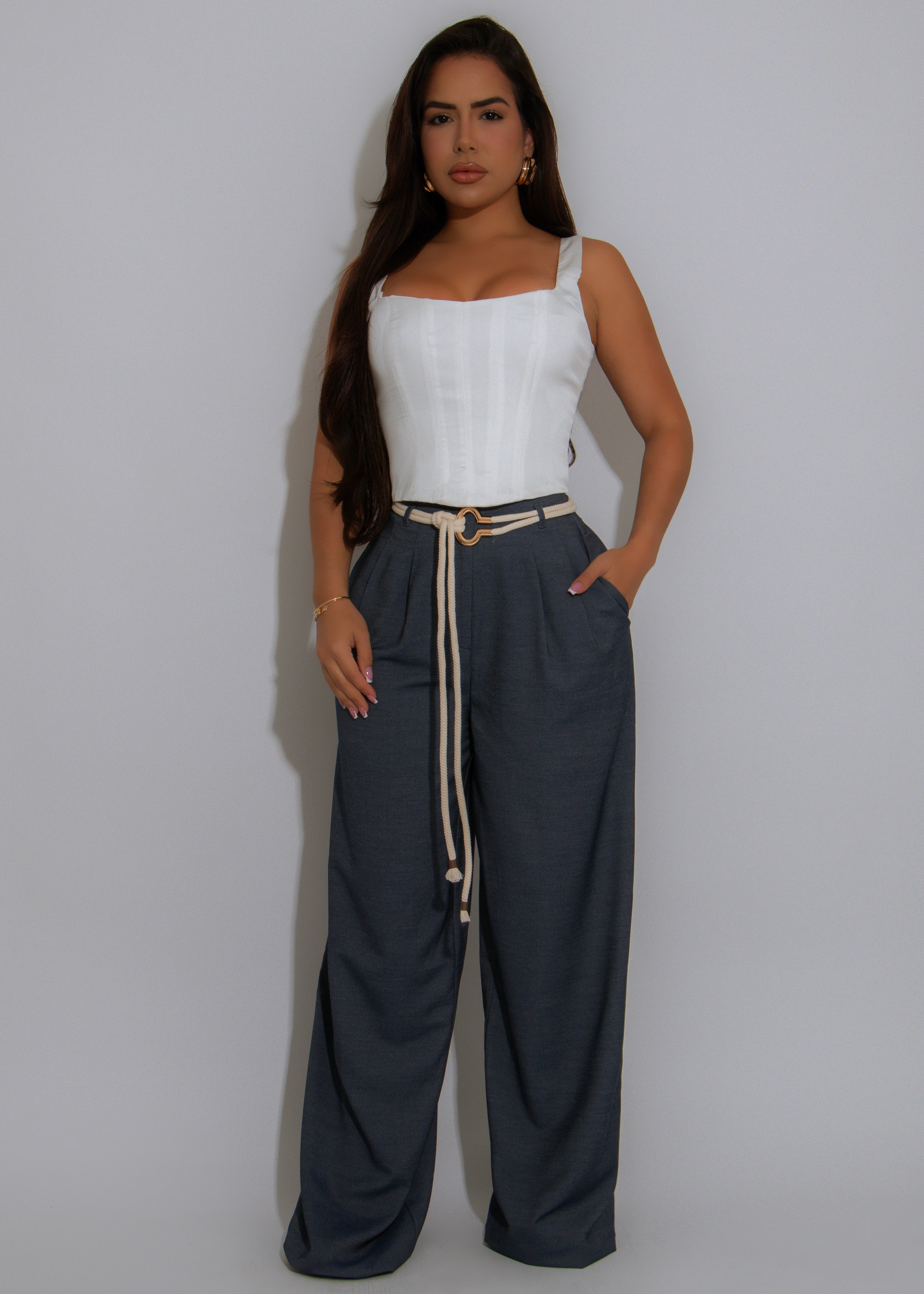 Marina Tides Pant Blue