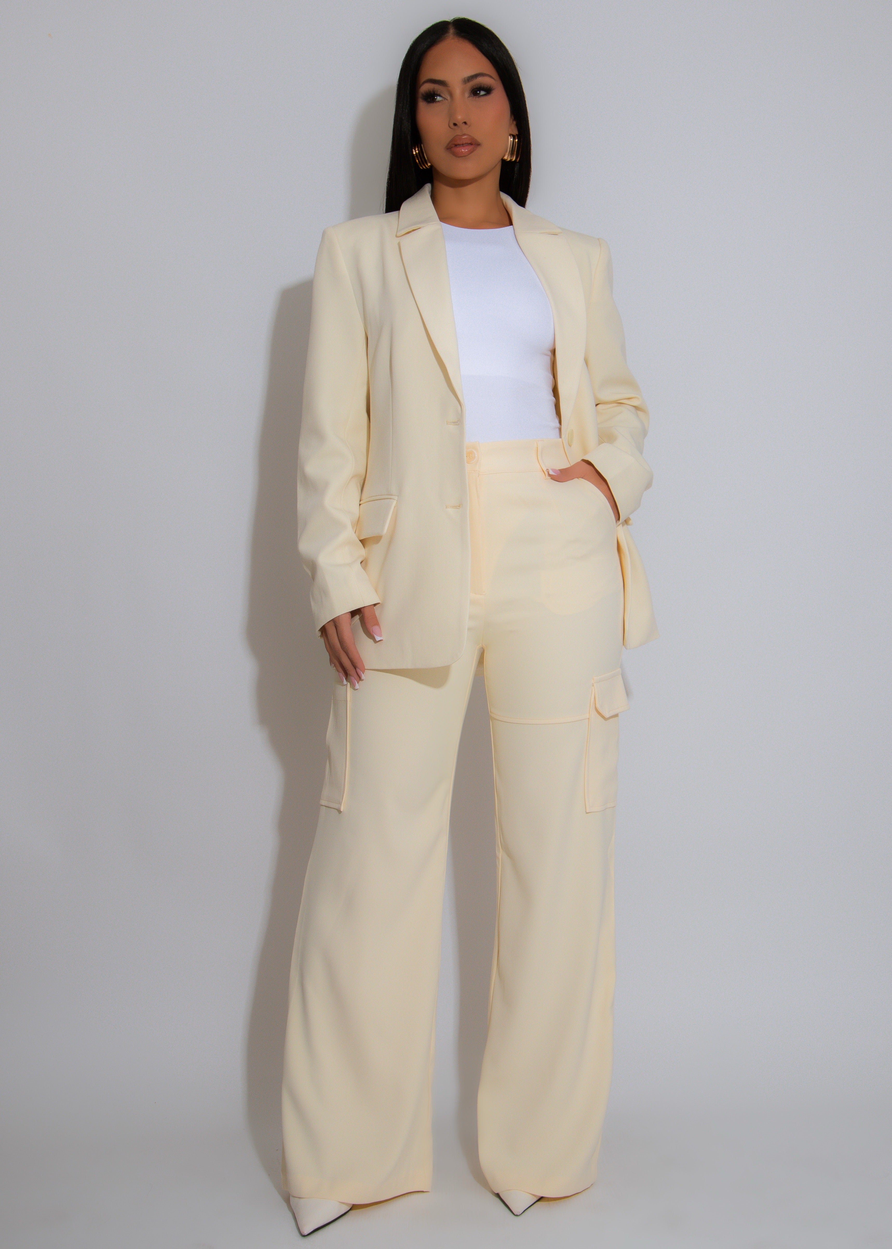 Manhattan Muse Blazer Yellow