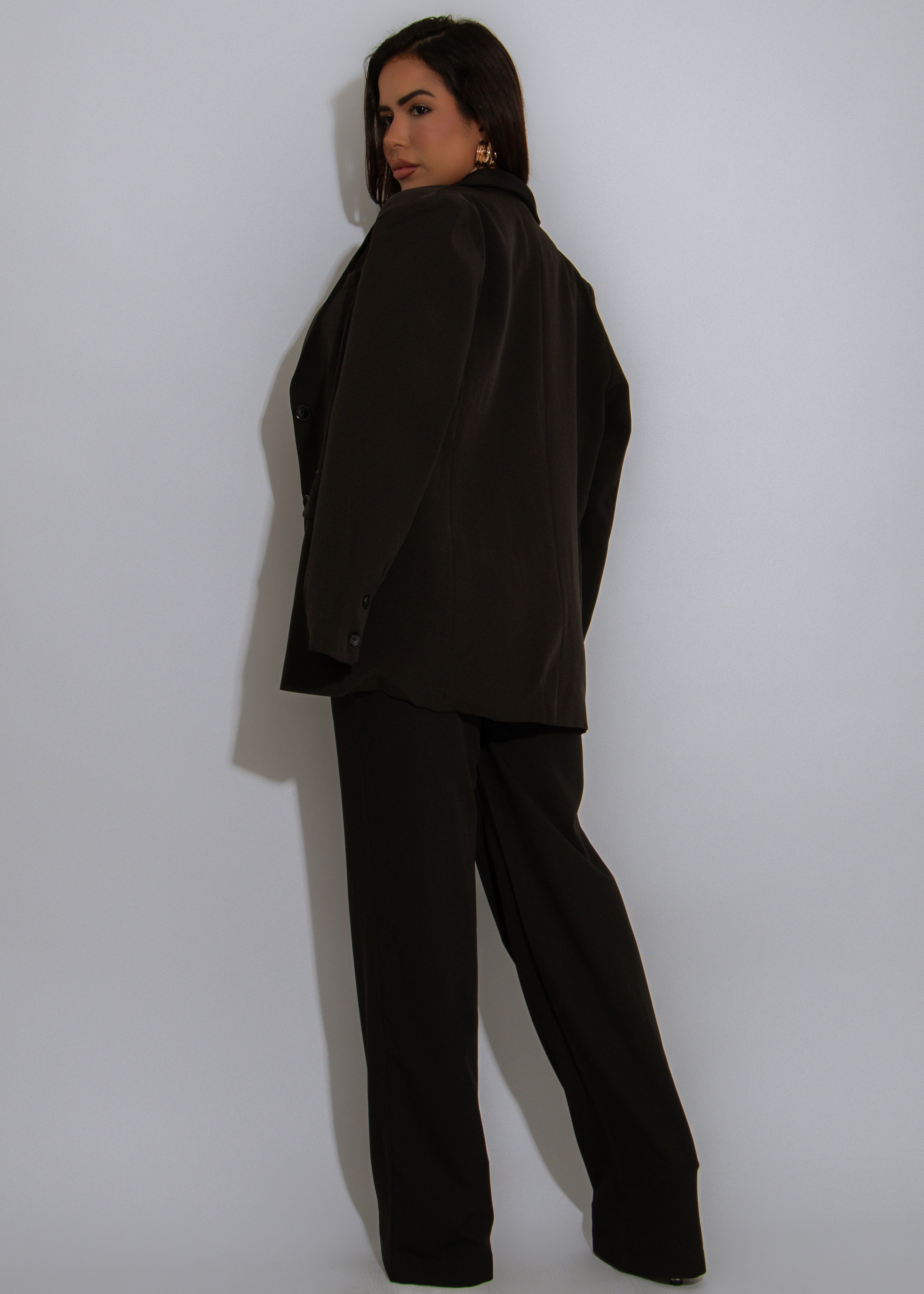 Sharp Code Pant Black