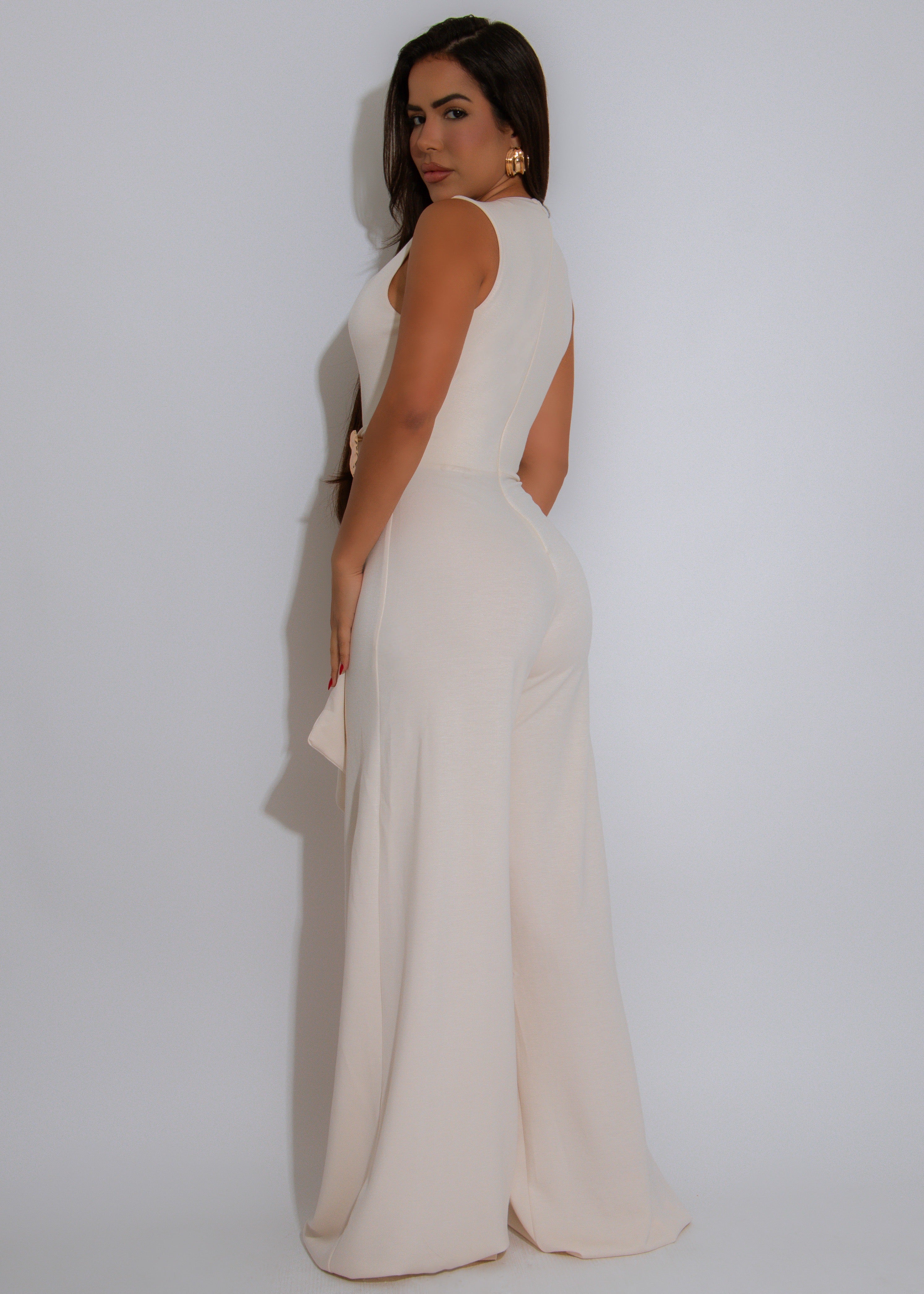 Soft Power Jumpsuit Nude