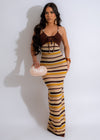 If You Can Knit Maxi Dress Brown