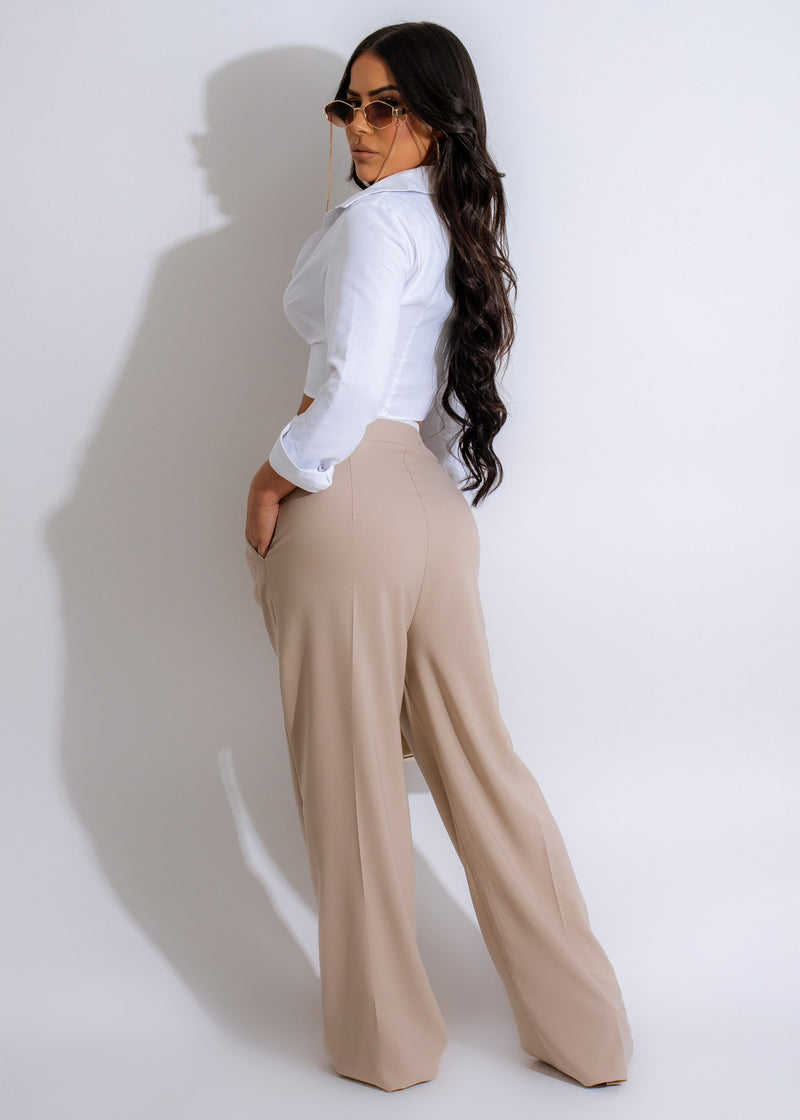  Nude pants designed for comfort and style, perfect for booking flights