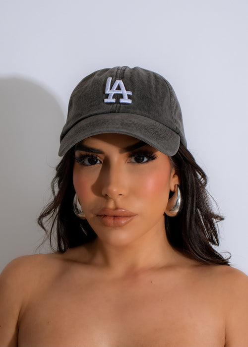  Fashionable Cool Girl LA Hat in black color with sleek design and comfortable fit