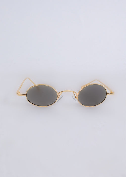 Elegant and stylish Fabulous Sunglasses Gold with UV protection and adjustable nose pads
