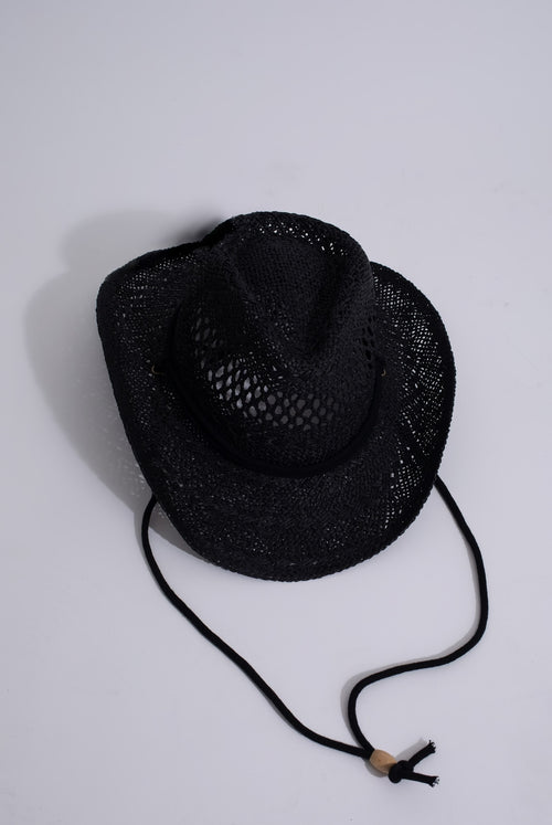  Stylish western cowboy hat in classic black color 