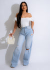 Sweet Dream Ribbed  Crop Top White