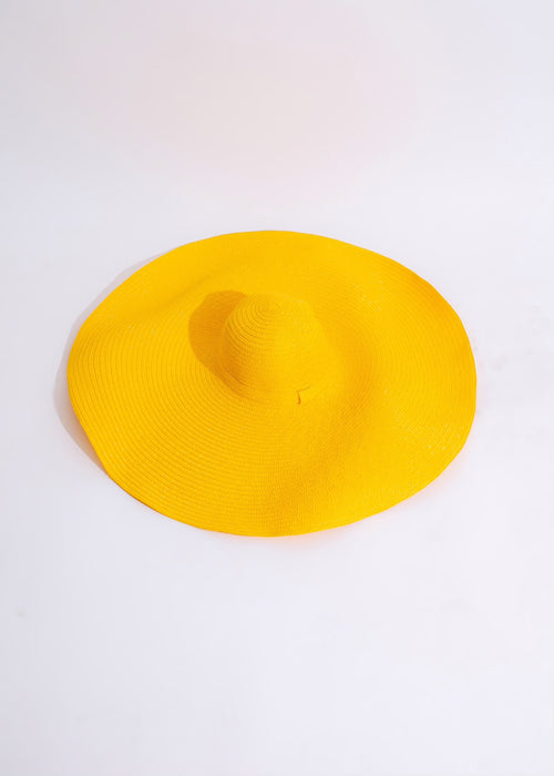 Adventures In The Sand Hat Yellow, a versatile and stylish headwear option for beach trips, hiking, and other adventures, with a comfortable fit and excellent sun protection