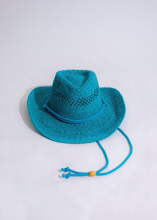 Fashionable Western Cutie Cowboy Hat Blue made of high-quality felt material