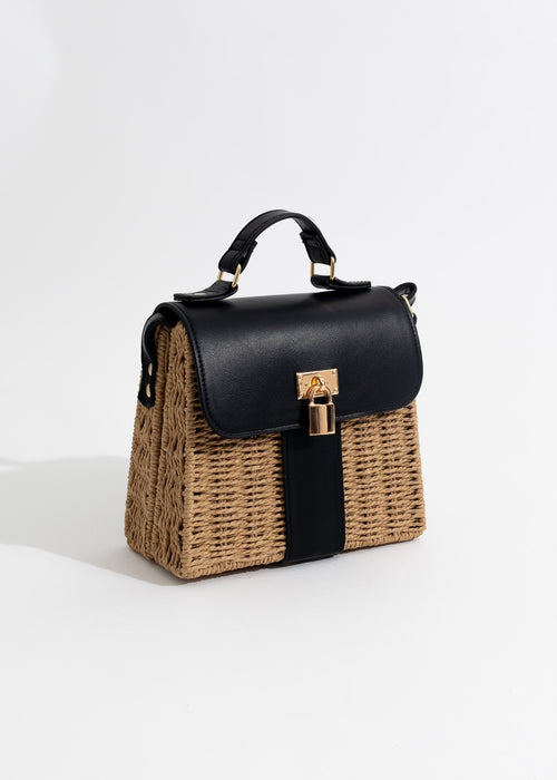Stylish and practical Picnic Day Crossbody Bag Black for everyday use