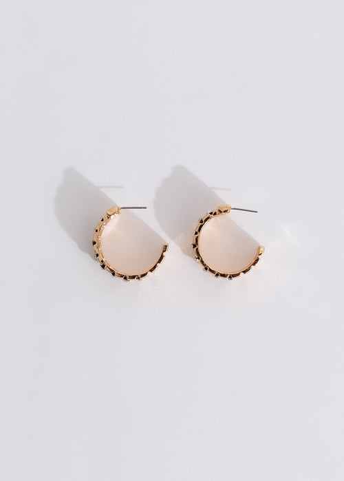 Shimmering and elegant gold earrings from the Next Level collection