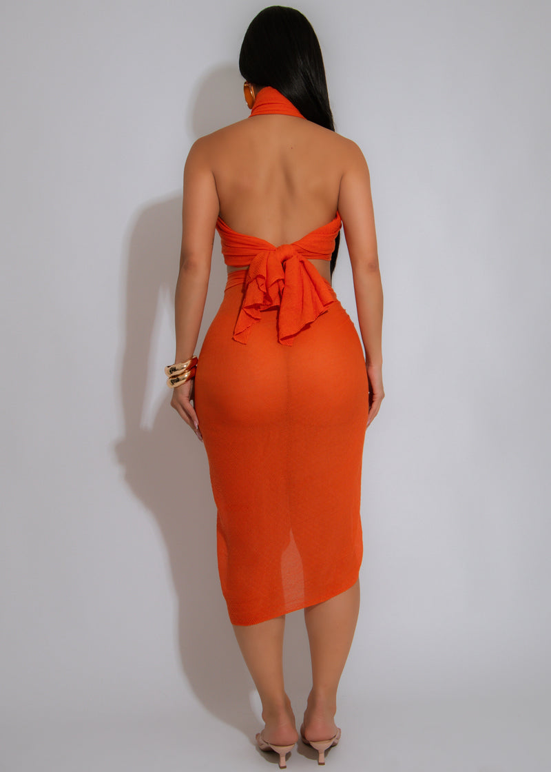 Fierce And Cozy Scarf Orange