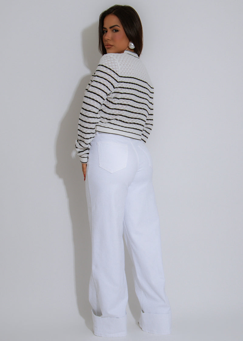 Fresh Frame Jeans White