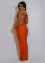 Golden Daze Shells Bikini Set Orange