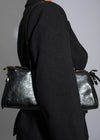 The Maren Soft-Frame Handbag Black