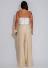 Sahara Muse ruched Pant Set White