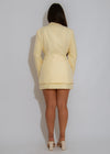 Modern Muse Skirt Set Yellow