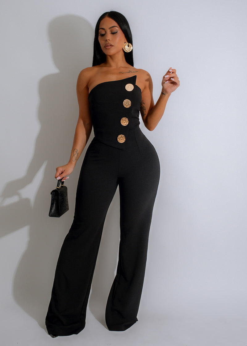 Regal Ascent Jumpsuit Black Diva Boutique Online