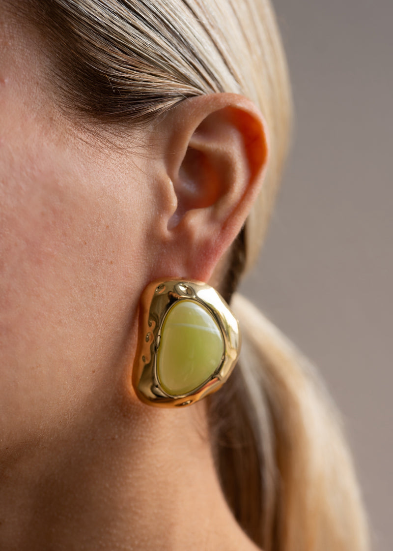 Forever Is Not Long Enough Earrings Green