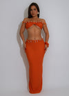 Golden Daze Shells Bikini Set Orange