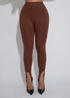 Power Sculpt Leggings Brown