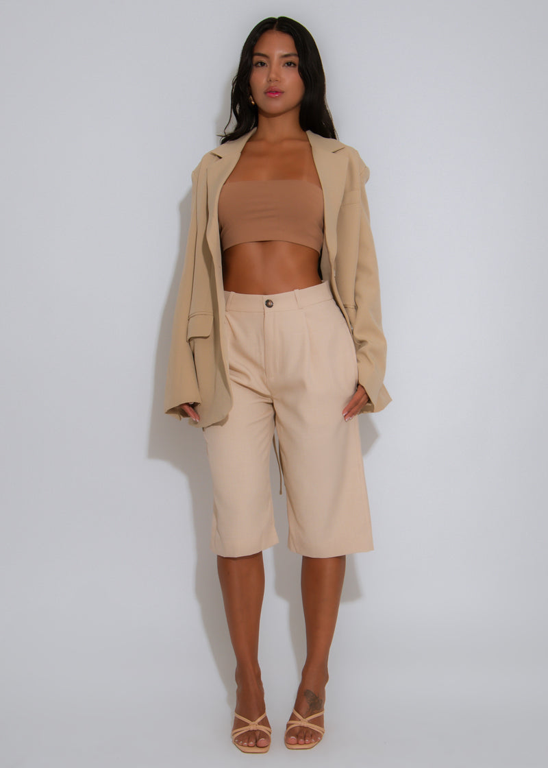 Refined Structure Capri Nude