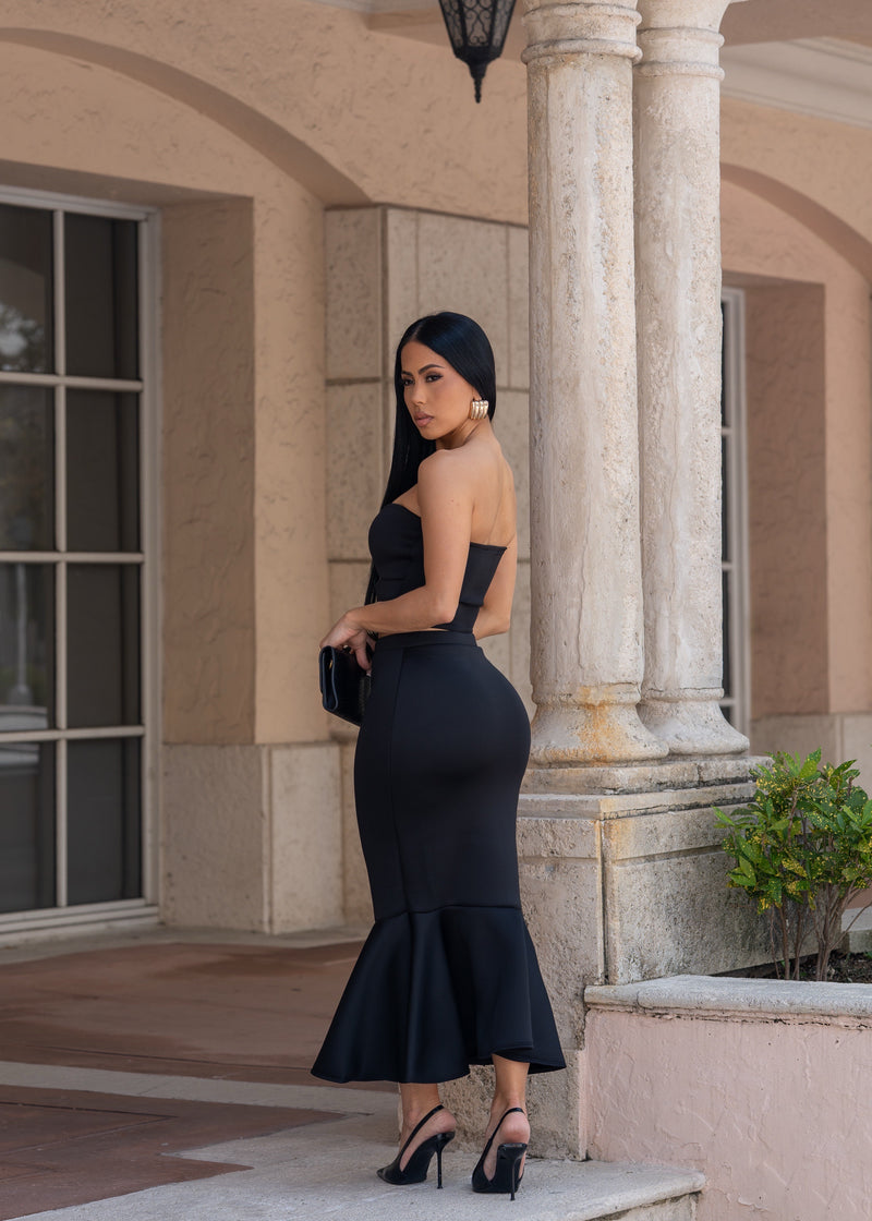 Metal Muse Skirt Set Black