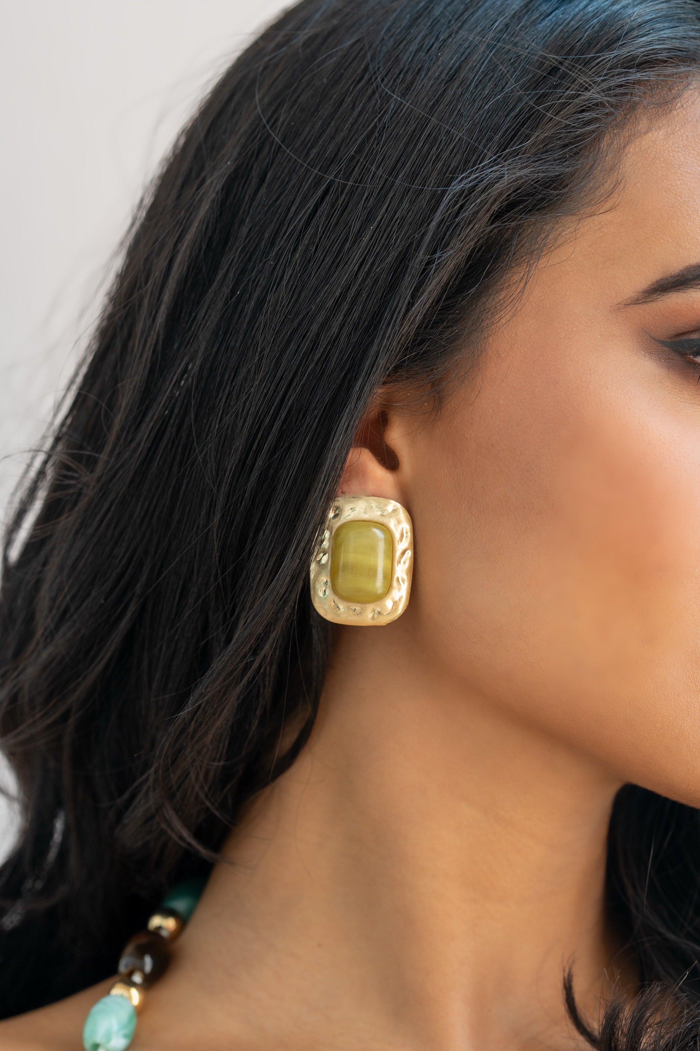 Everything To Me Earrings Green
