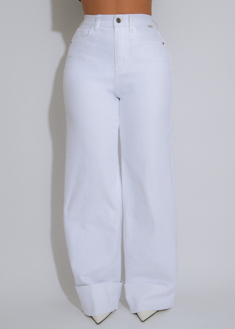 Fresh Frame Jeans White