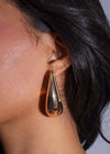 Orbit Stream Earrings Gold