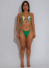Seashine Siren Sequin Bikini Green