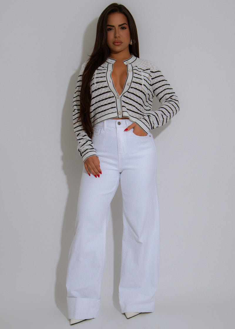 Fresh Frame Jeans White