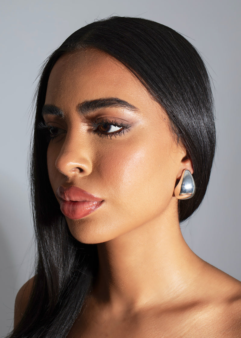 Nova Drop Earrings Silver