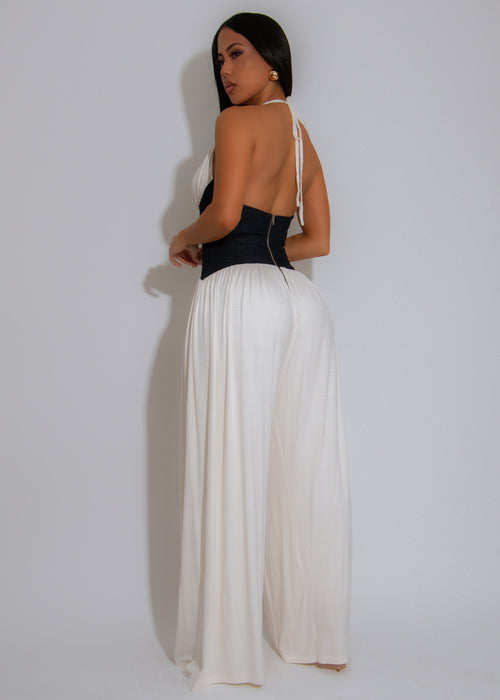 Monaco Nights Jumpsuit White