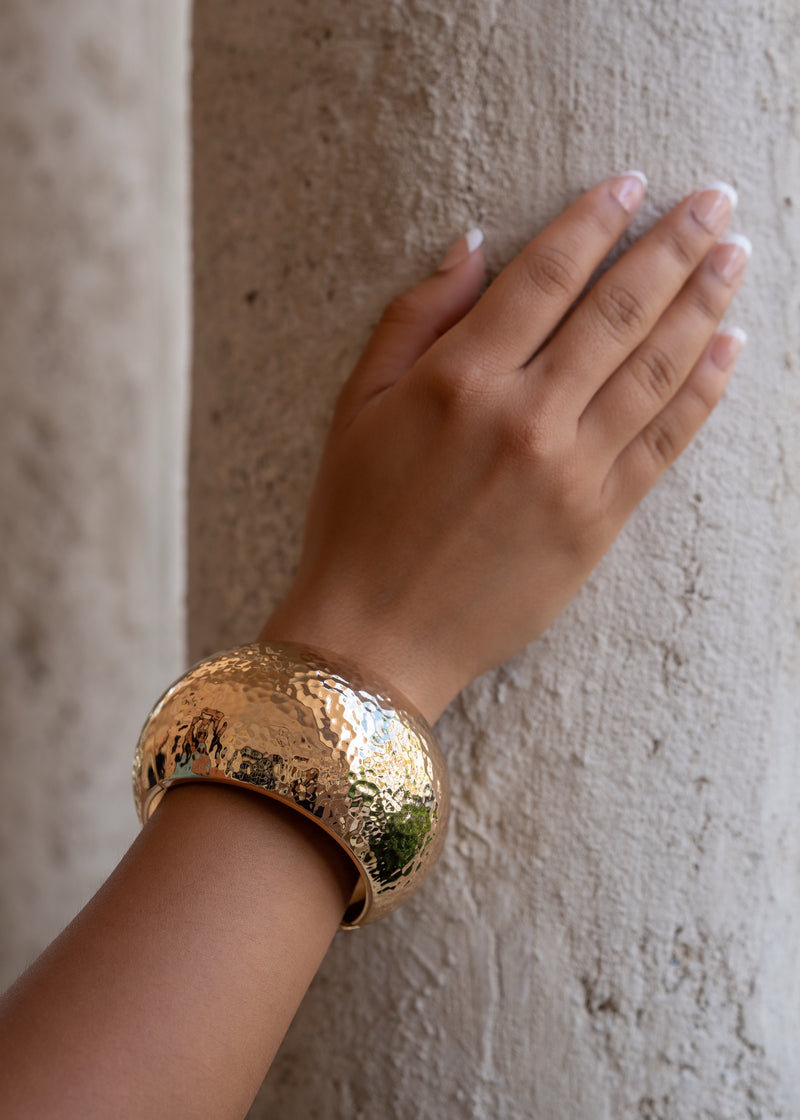 Aurelia Cuff Bracelet Gold