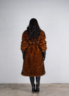 Luxe Instinct Faux Fur Coat Brown *PRE ORDER*