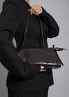 The Maren Soft-Frame Handbag Dark Brown