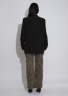 Fierce Streak Leopard Pant Brown