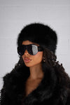 Luxe Instinct Faux Fur Coat Black *PRE ORDER*