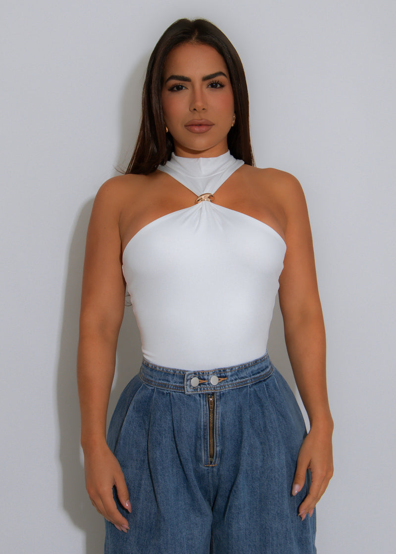 Edge Appeal Bodysuit White