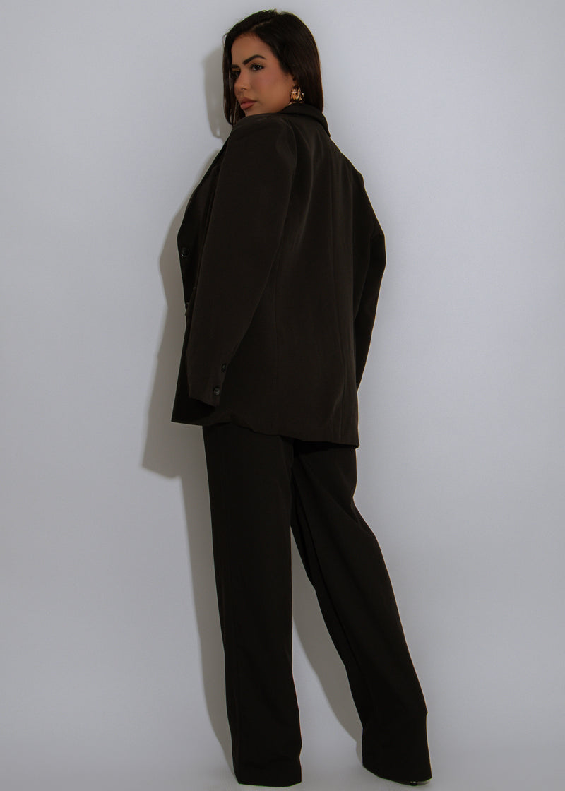 Sharp Code Pant Black