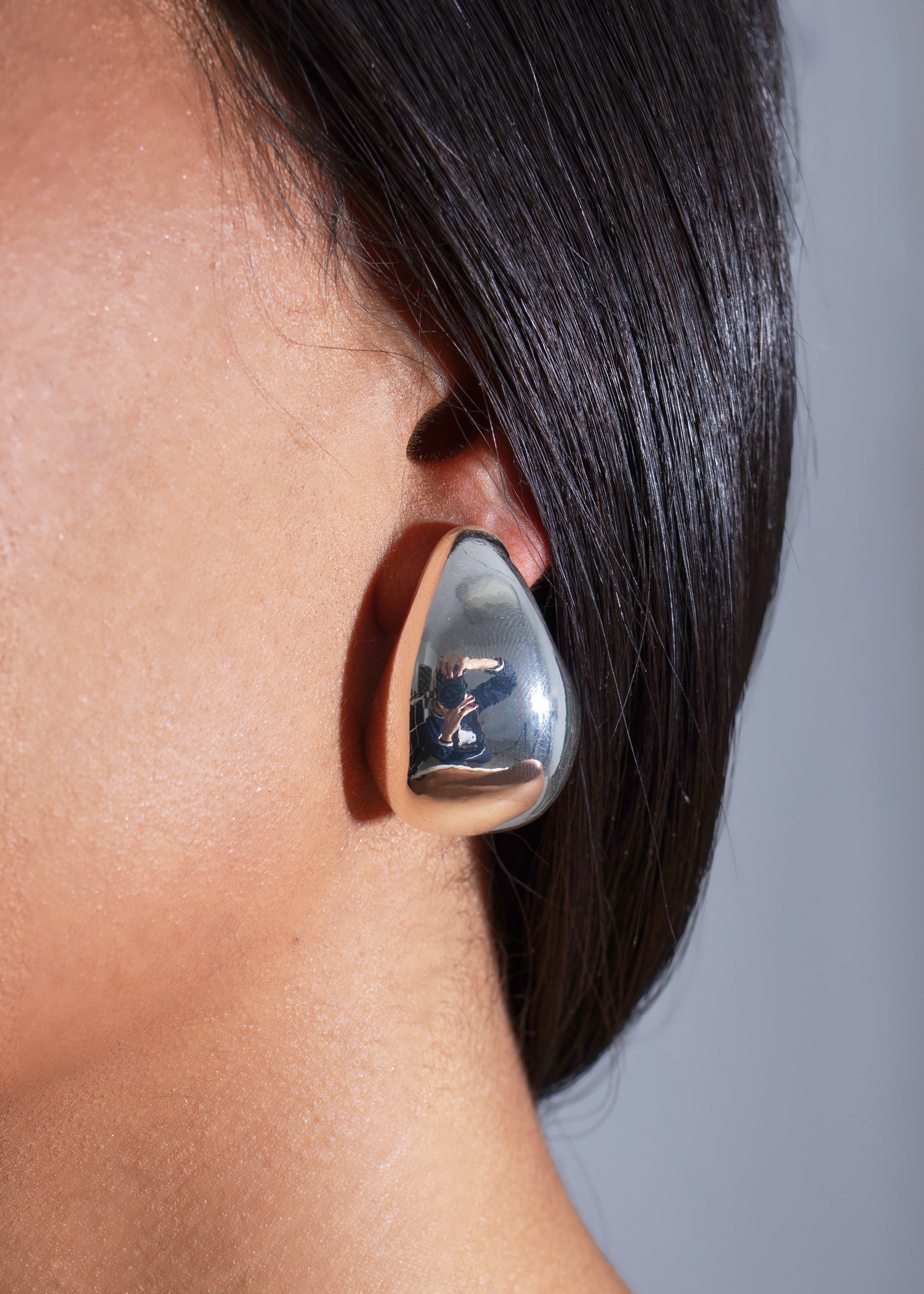 Nova Drop Earrings Silver