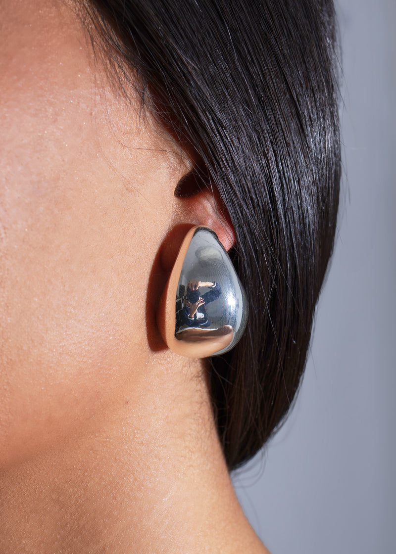 Nova Drop Earrings Silver