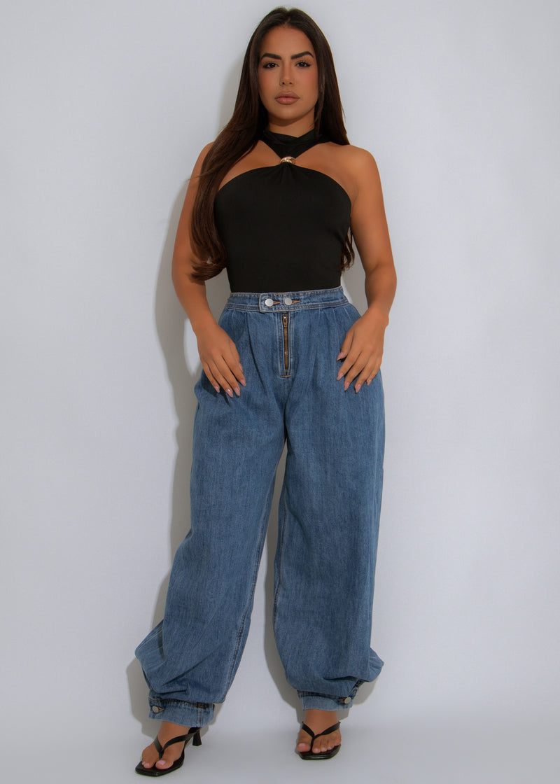 Edge Appeal Bodysuit Black