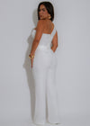 Sculpted Ease Pant Set White