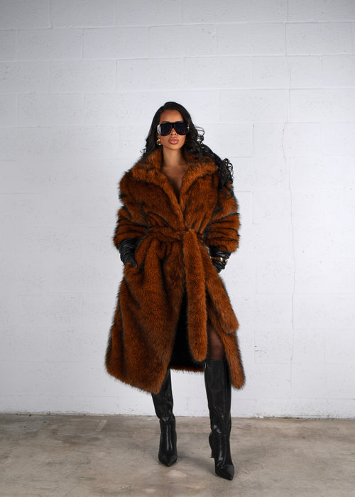 Winter Essential Faux Fur Hat Brown *PRE ORDER*